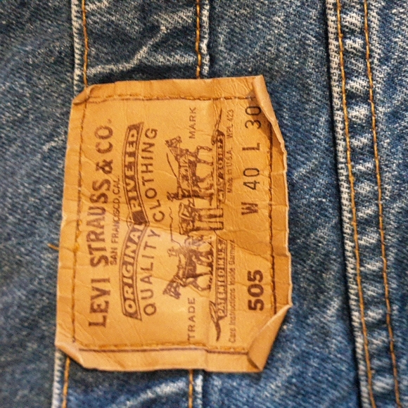 Vintage 505 Levi's orange tab jeans - Picture 2 of 7
